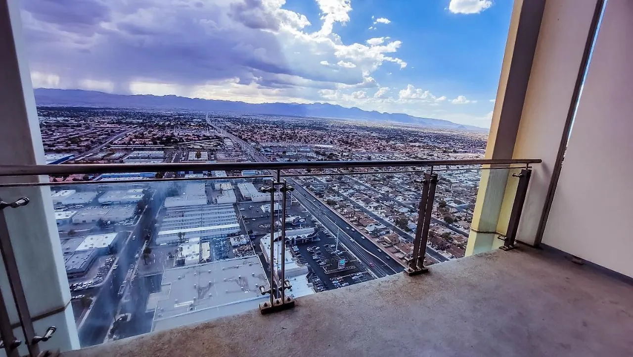 Aparthotel Luxury 53Rd Flr Condo With Amazing Sunset View & Balcony No Refee At Palms Place Las Vegas