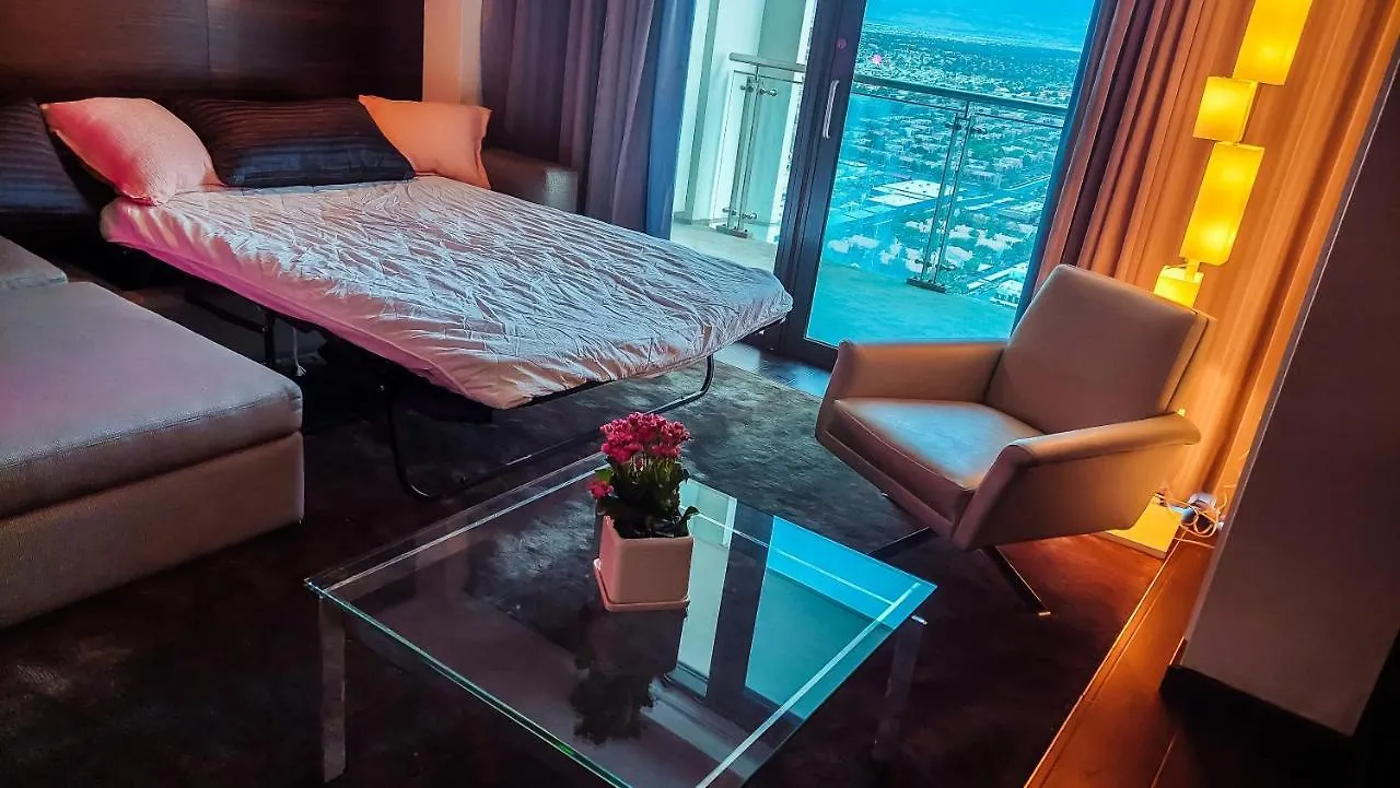 Luxury 53Rd Flr Condo With Amazing Sunset View & Balcony No Refee At Palms Place Las Vegas