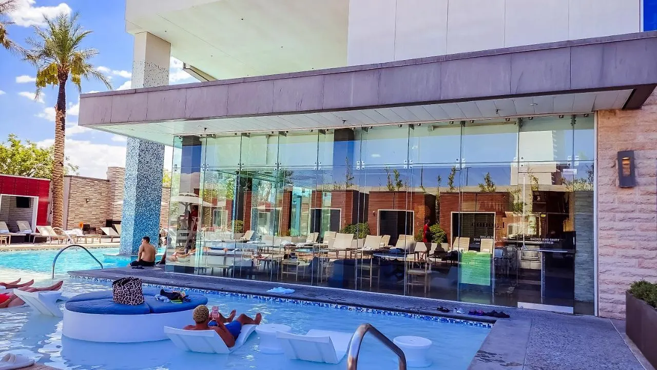 Luxury 53Rd Flr Condo With Amazing Sunset View & Balcony No Refee At Palms Place Las Vegas Aparthotel
